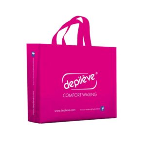 BOLSA FUCSIA DE EXIBICION GRANDE CON ASAS